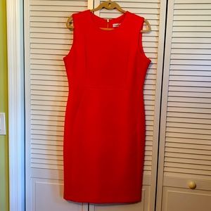 Size 12 Calvin Klein coral dress